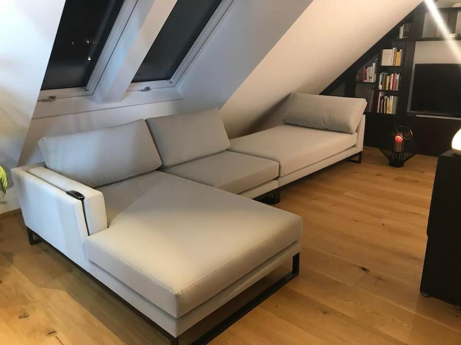 Grosszuegiges Dachterrassen-Appartment Mit Klimaanlage Und Wunderbarem Ausblick Viena Exterior foto