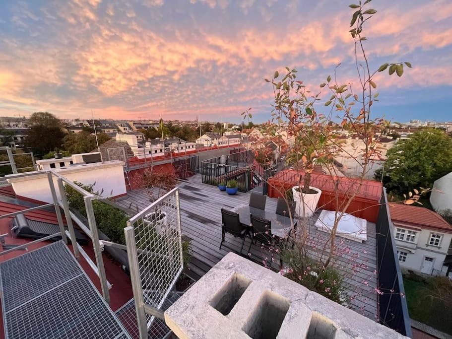Grosszuegiges Dachterrassen-Appartment Mit Klimaanlage Und Wunderbarem Ausblick Viena Exterior foto